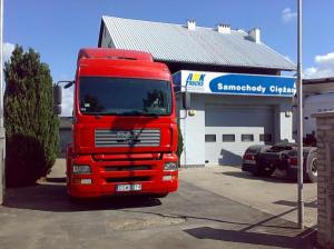 MAN TG 360 A widok z przodu